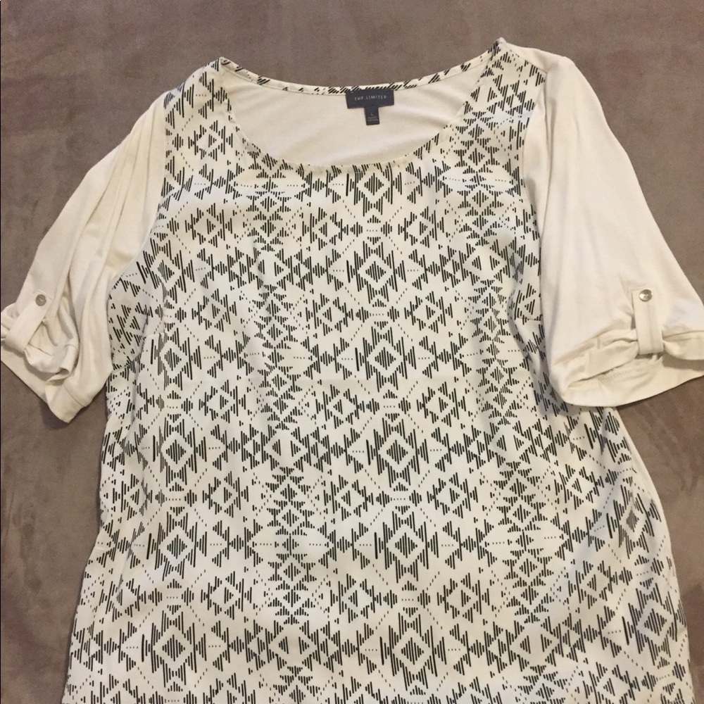 The Limited print top